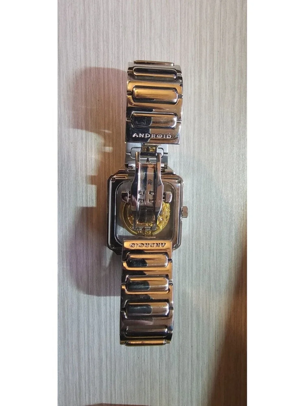 ANDROID Mystique Skeleton Automatic Watch (Goldtone movement)